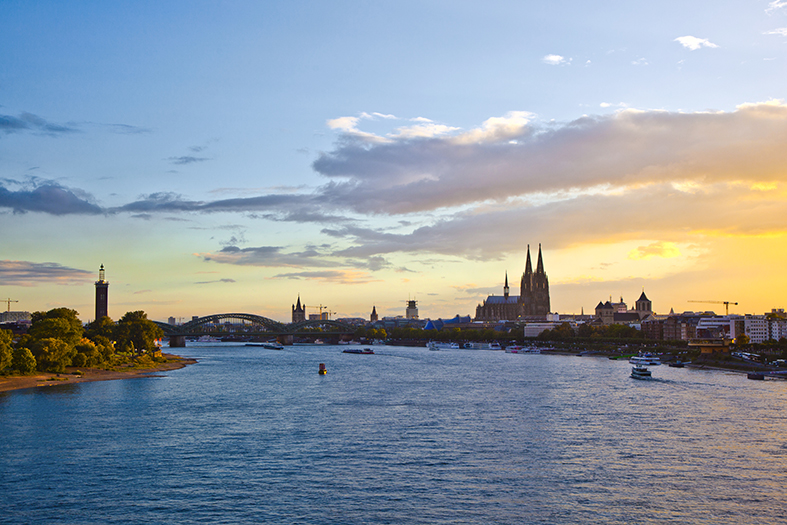 Water challenges in Cologne, Germany.