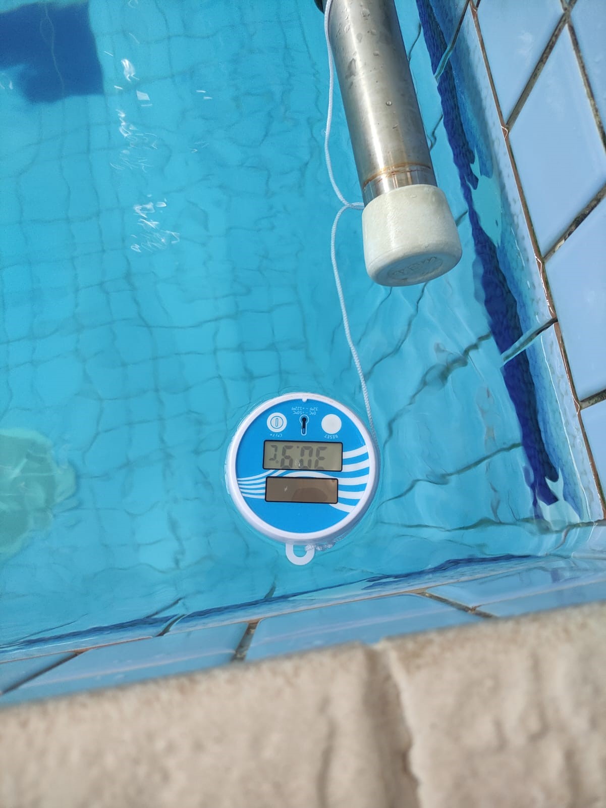 Pool heating success